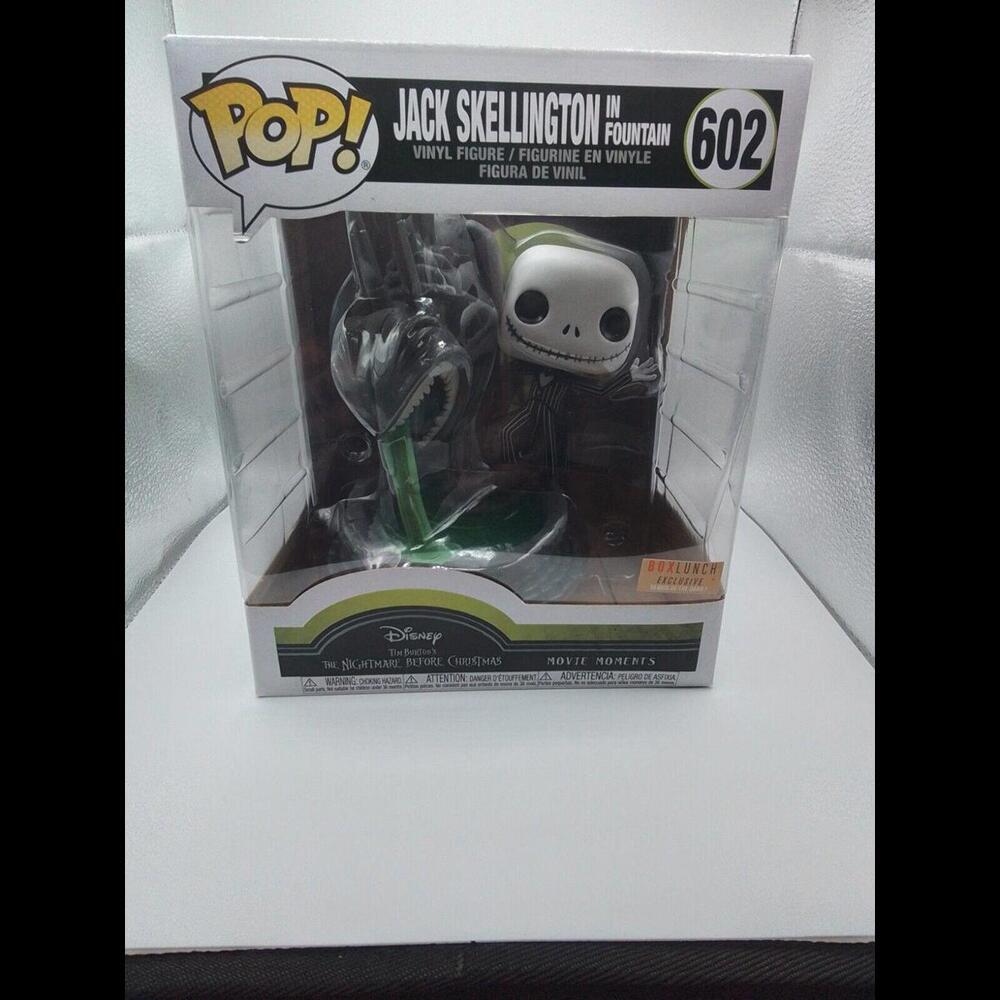 Funko Pop! Movie Moments Disney - Jack Skellington In Fountain - Box Lunch (New) - Picture 2 of 7